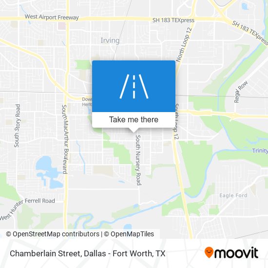 Mapa de Chamberlain Street