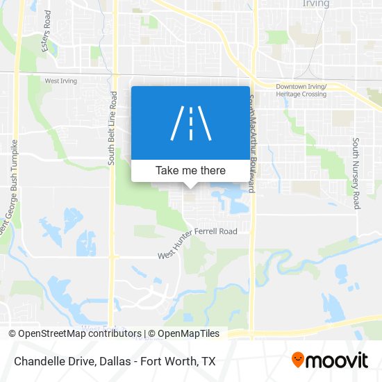 Chandelle Drive map