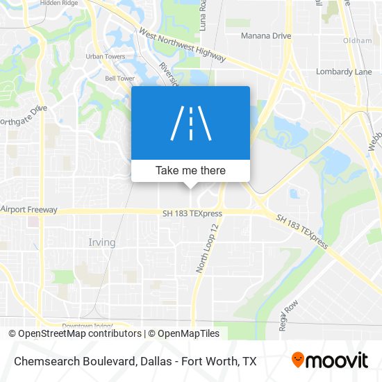 Mapa de Chemsearch Boulevard