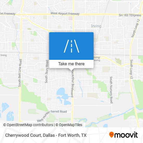 Mapa de Cherrywood Court