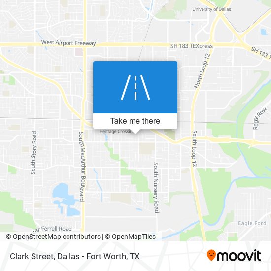 Clark Street map