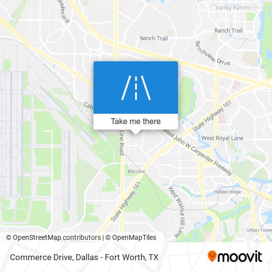 Mapa de Commerce Drive