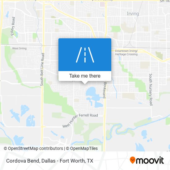 Cordova Bend map