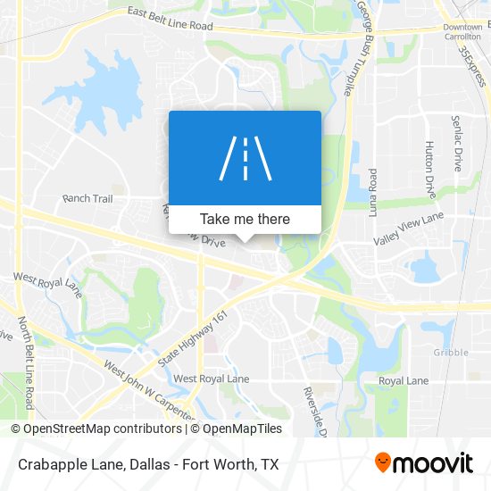 Crabapple Lane map