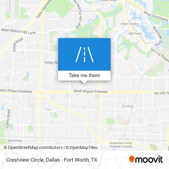 Mapa de Crestview Circle