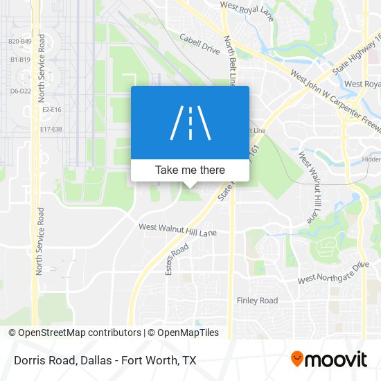Dorris Road map