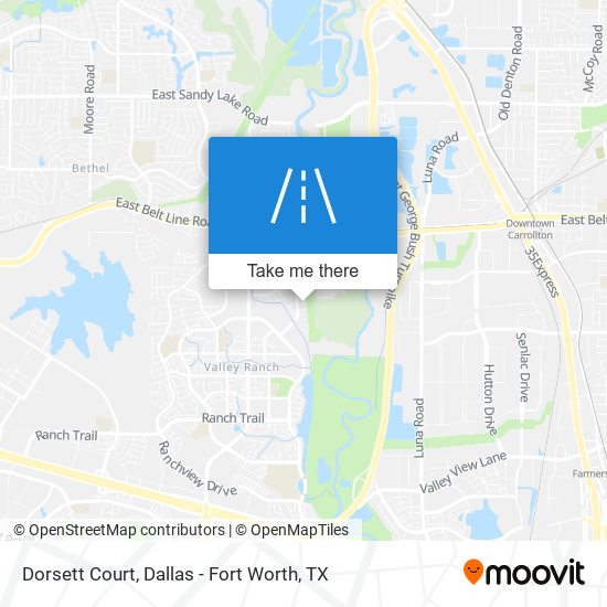 Mapa de Dorsett Court
