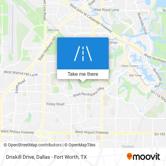Driskill Drive map