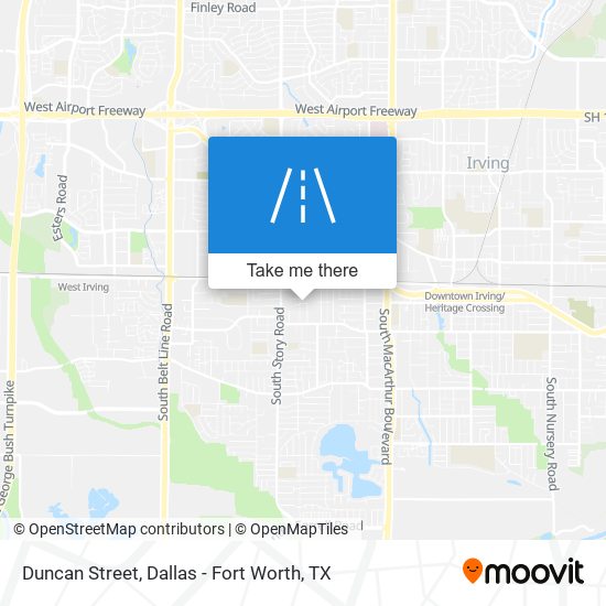 Mapa de Duncan Street
