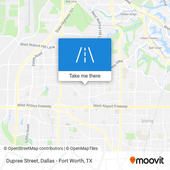 Dupree Street map