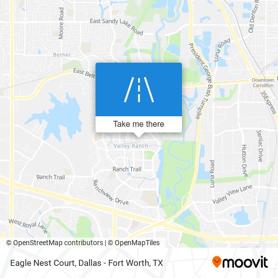 Eagle Nest Court map