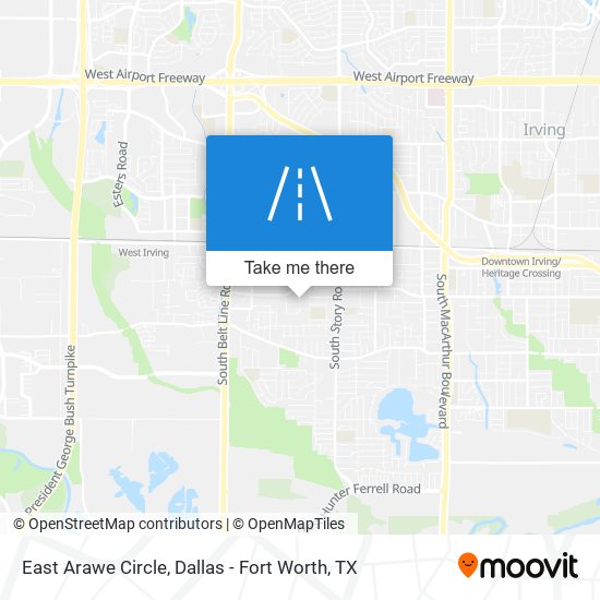 Mapa de East Arawe Circle