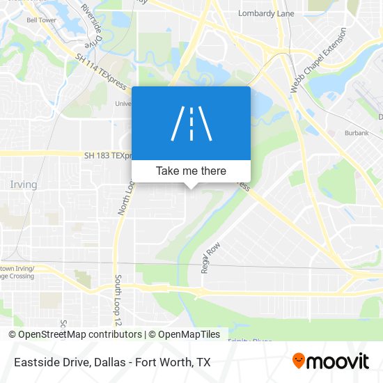 Mapa de Eastside Drive