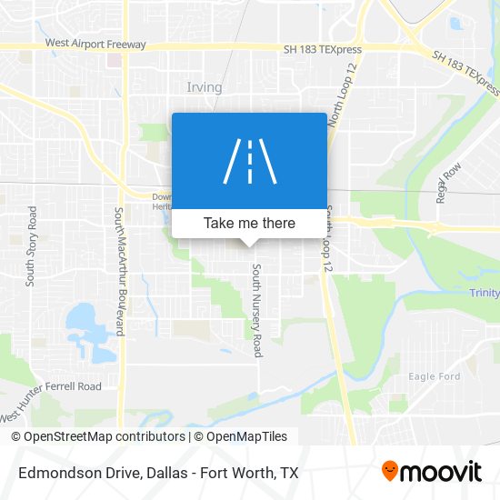 Edmondson Drive map