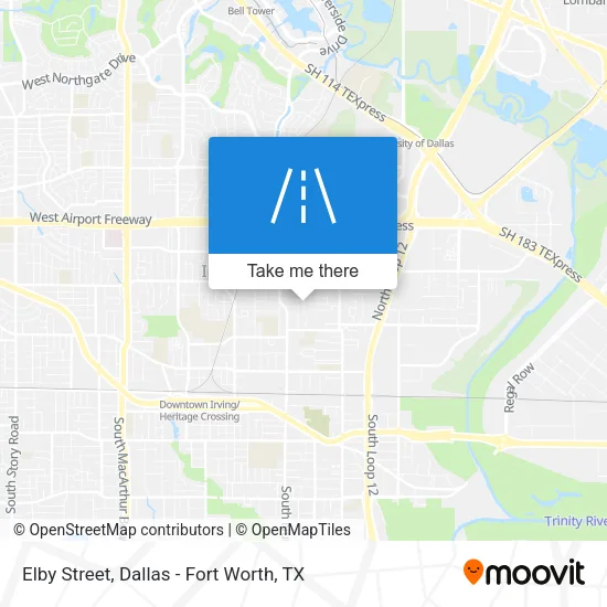 Elby Street map