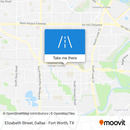 Elizabeth Street map