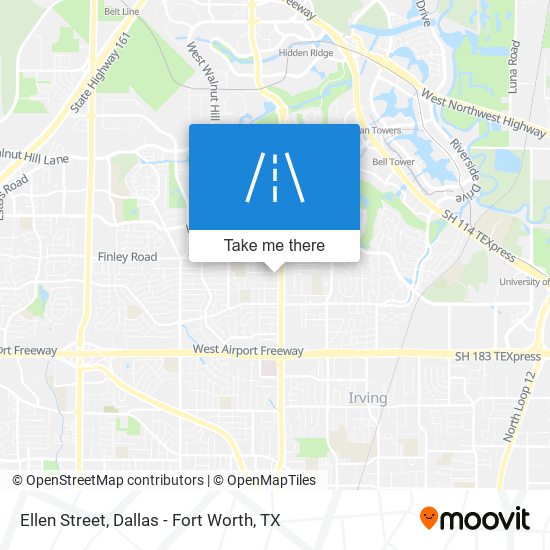 Ellen Street map