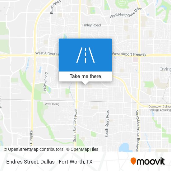 Endres Street map