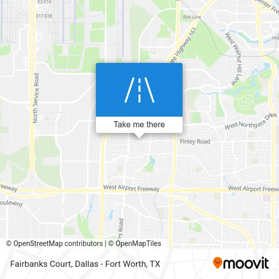 Fairbanks Court map