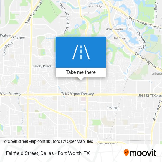 Fairfield Street map