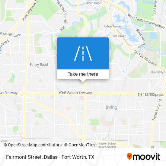 Fairmont Street map