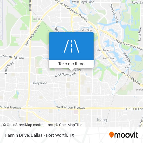 Fannin Drive map