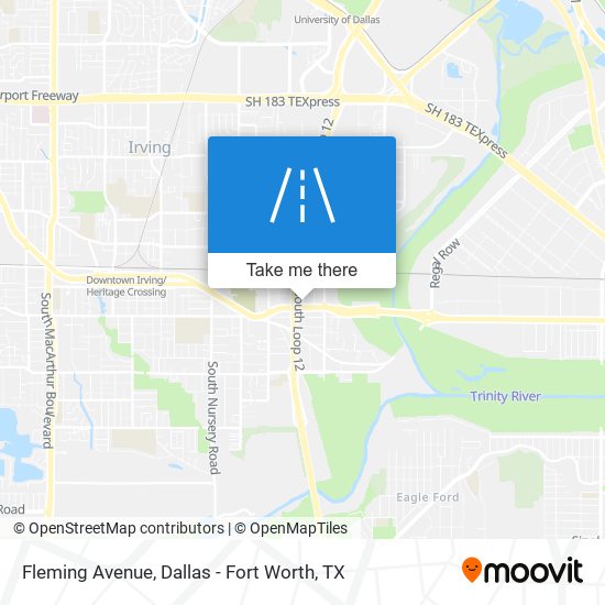 Fleming Avenue map