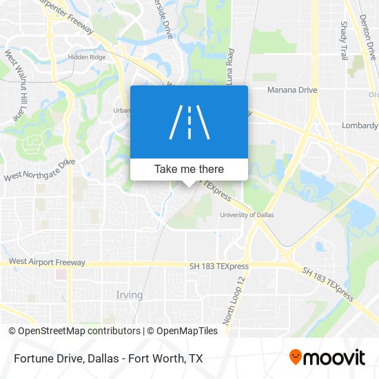 Fortune Drive map