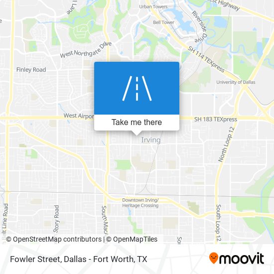 Mapa de Fowler Street