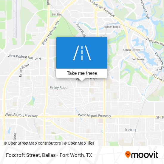 Foxcroft Street map