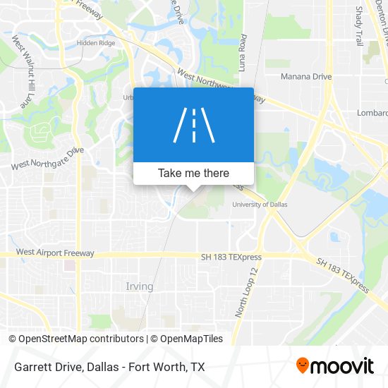 Mapa de Garrett Drive