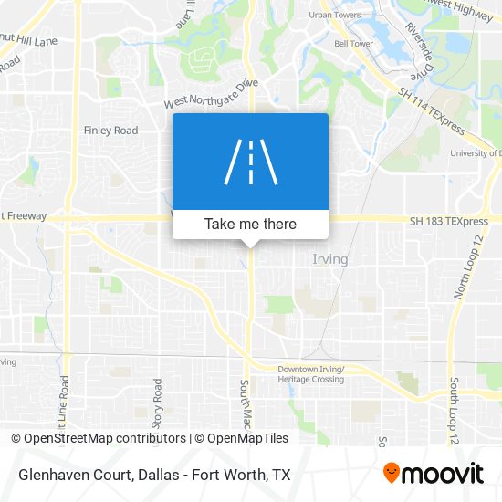Glenhaven Court map