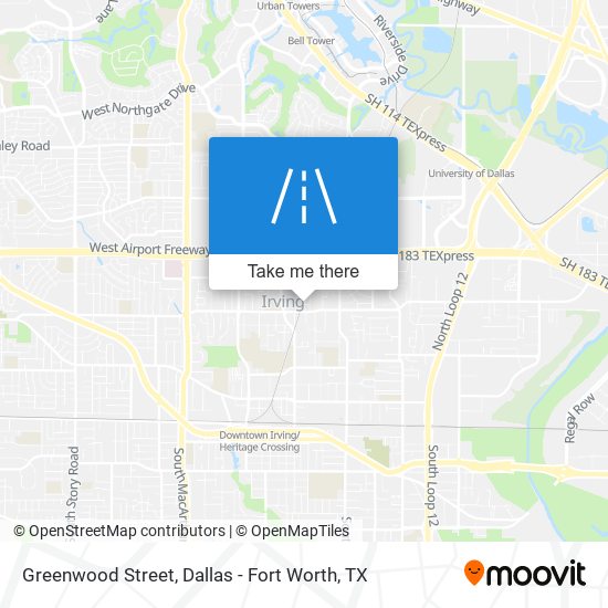 Greenwood Street map