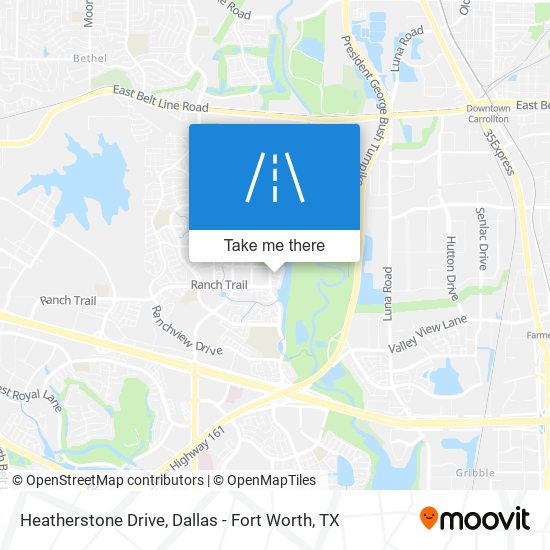 Mapa de Heatherstone Drive