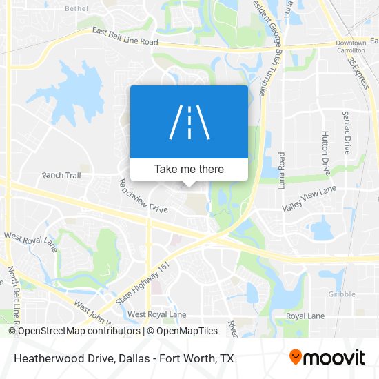 Heatherwood Drive map