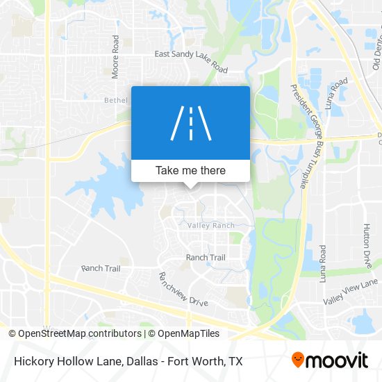 Mapa de Hickory Hollow Lane