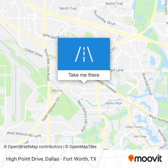 Mapa de High Point Drive