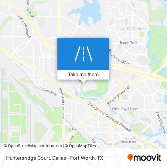 Huntersridge Court map