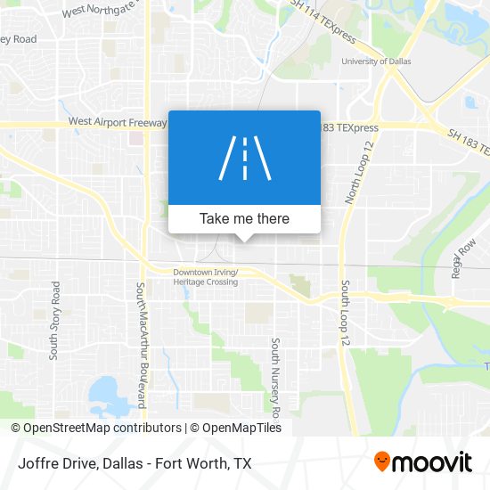 Mapa de Joffre Drive