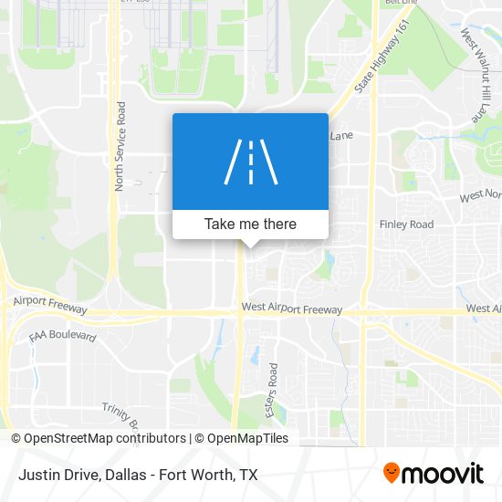 Mapa de Justin Drive