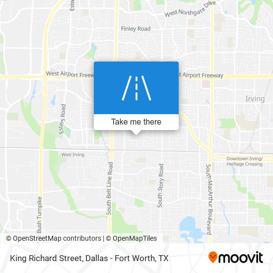 Mapa de King Richard Street