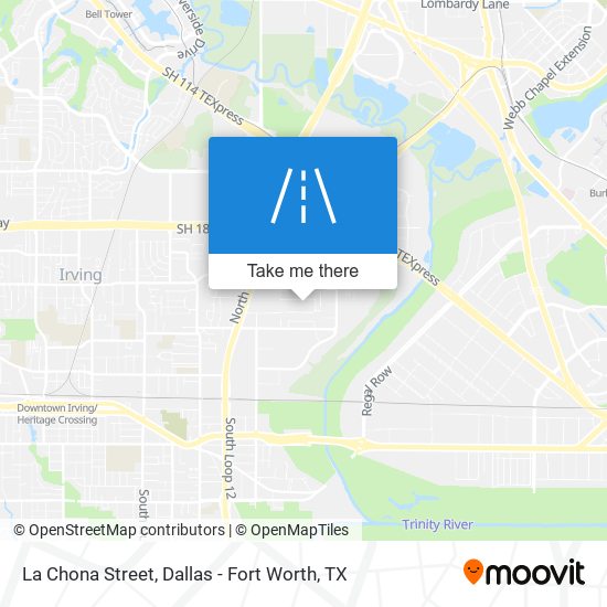 La Chona Street map