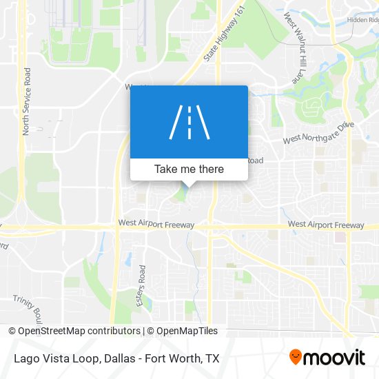 Mapa de Lago Vista Loop