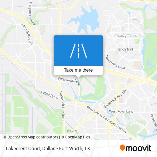 Lakecrest Court map