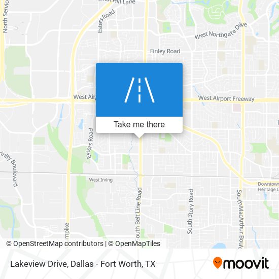 Lakeview Drive map