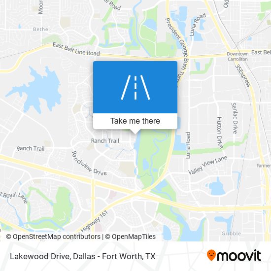 Mapa de Lakewood Drive