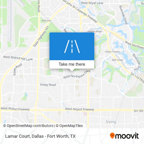 Lamar Court map