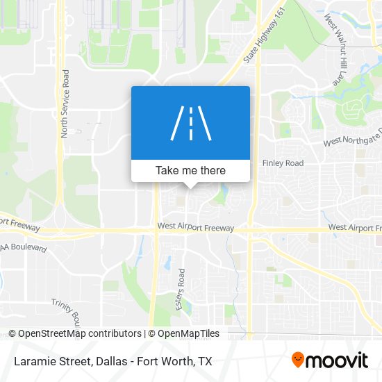 Laramie Street map