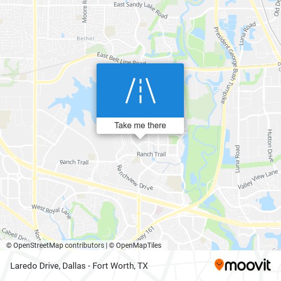 Mapa de Laredo Drive