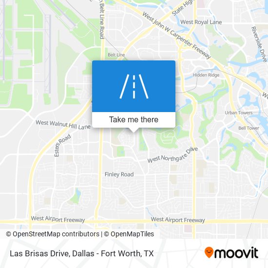 Mapa de Las Brisas Drive